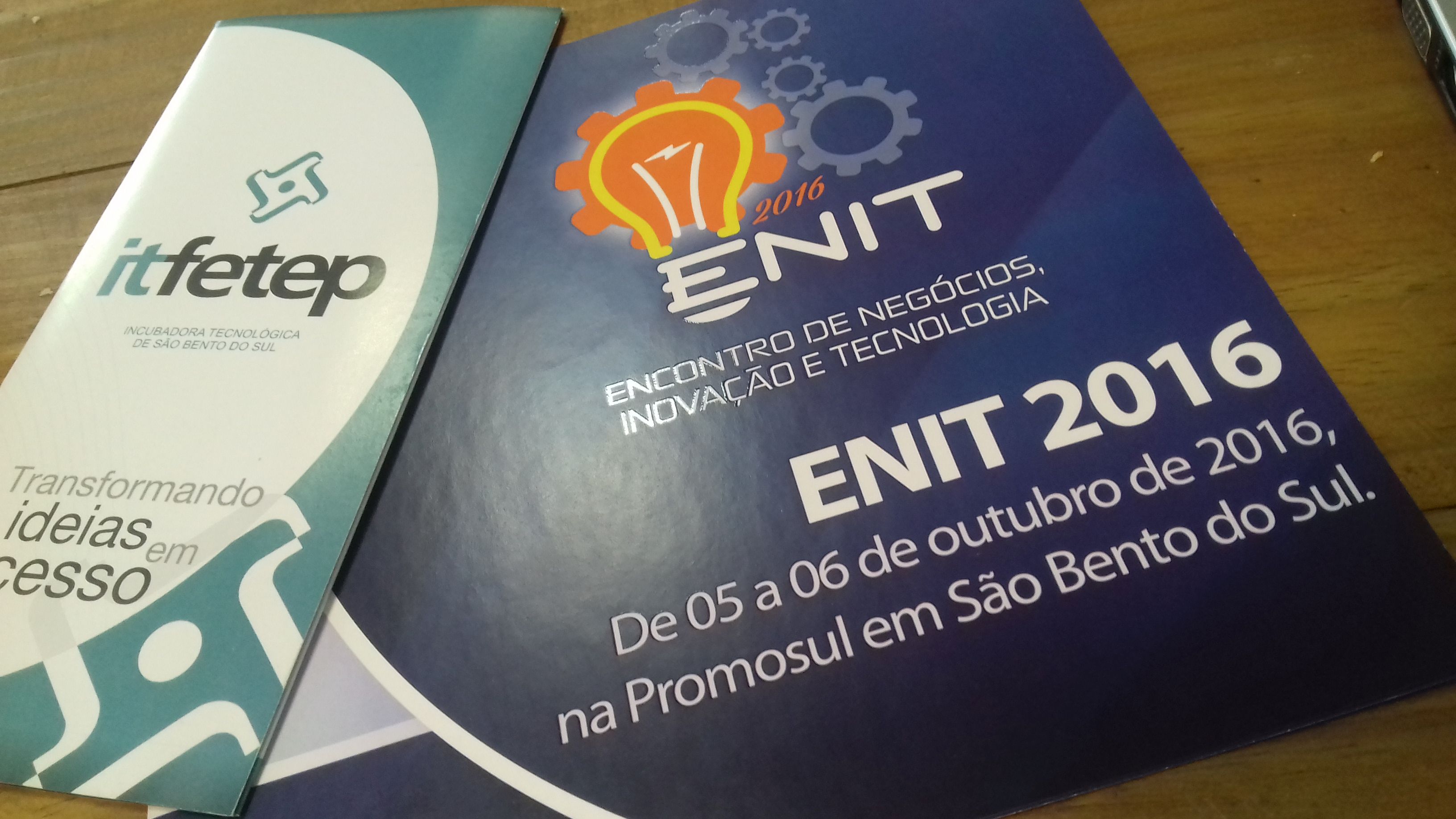 ENIT E INOVA 2016 São Bento Do Sul