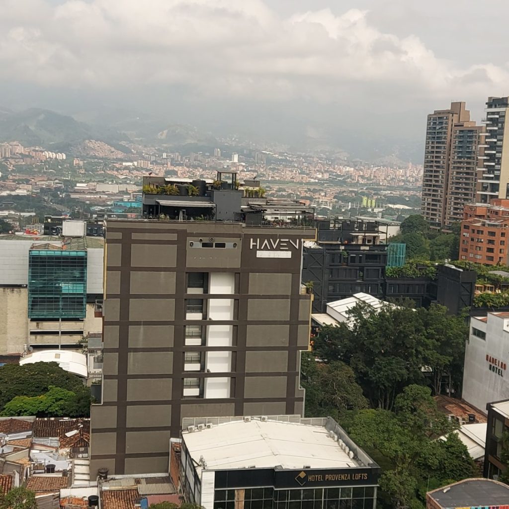 Vista Da Cidade De Medellín