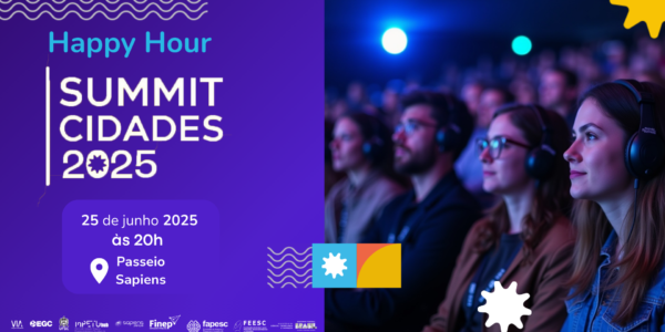 Vem Aí O Happy Hour Summit Cidades Ecossistemas!