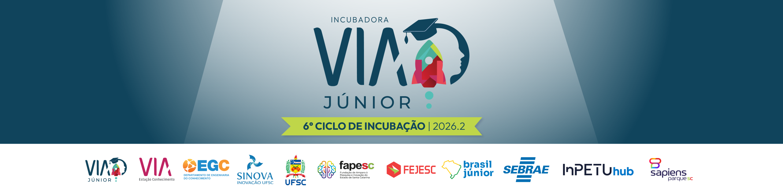 Ciclo 2026.2 Da VIA Júnior:  O Apoio Que A Sua Empresa Júnior Precisa Para Escalar Resultados