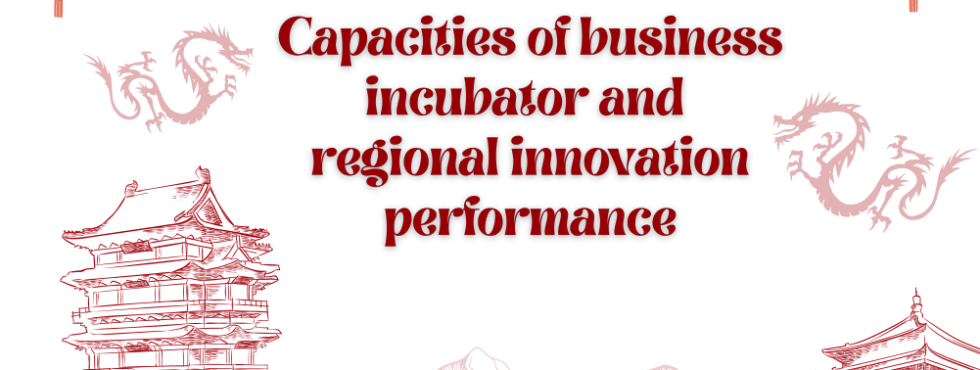 Capacities Of Business Incubator And Regional Innovation Performance