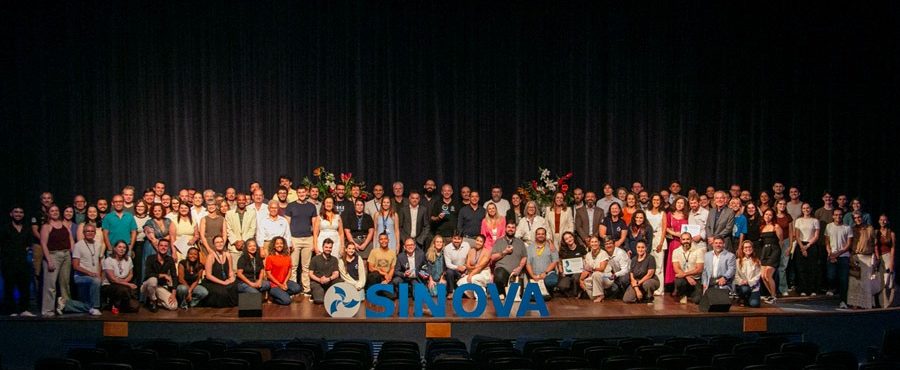 Imagem Com Todos Os Participantes Do Evento Inova Ufsc E DNA Ufsc